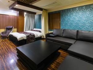 Postel nebo postele na pokoji v ubytování HOTEL C-PLUS - Adult Only