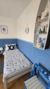 Voodi või voodid majutusasutuse L'infini Sea Shell apartment Zubovići toas