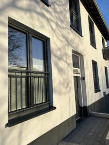 a window on the side of a building at FeWo Seeperle in Diemelsee