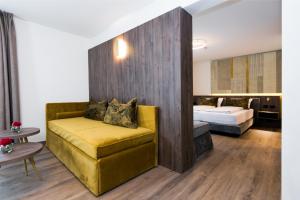 Voodi või voodid majutusasutuse Hotel Sole - Sonne toas