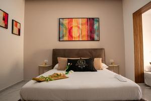 A bed or beds in a room at Maison S