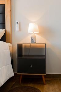 Cama o camas de una habitación en Excelente Depto en Las Lomas