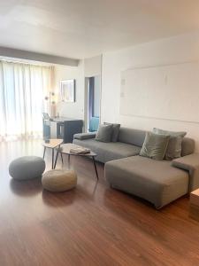 Zona d'estar a Appartement Saint Tropez
