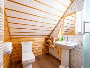 Koupelna v ubytování Holiday Home Chalupa U Bobra-1 by Interhome