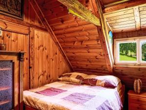 Postel nebo postele na pokoji v ubytování Holiday Home U Myšáka by Interhome