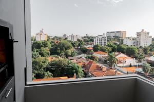 Vista general de Asunción o vista desde el apartamento
