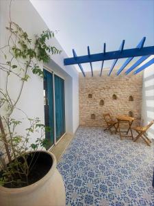 Patio nebo venkovní prostory v ubytování Hôtel Djerba Authentique - Au centre de Midoun