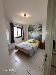 Postel nebo postele na pokoji v ubytování Côte ouest - Appartement F3