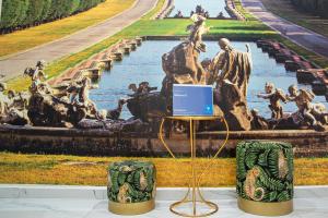 A garden outside Maison S