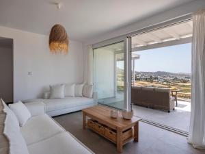 Posezení v ubytování Parosdise Luxury Suites