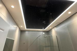 Koupelna v ubytování Hotel Delta Premium