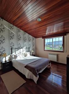 Ένα ή περισσότερα κρεβάτια σε δωμάτιο στο Casa turística en Cesantes