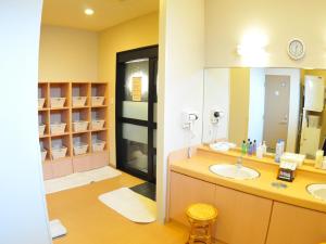 Koupelna v ubytování Hotel Route-Inn Utsunomiya Miyukicho -Kokudou4gou-