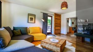 Posezení v ubytování Ferienhaus Auschmiede