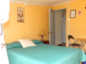 Katil atau katil-katil dalam bilik di Hostal Pacifico Norte