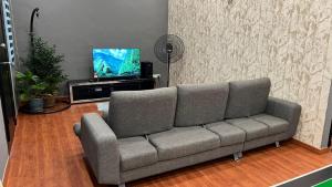 TV a/nebo společenská místnost v ubytování Parvatis Guesthouse
