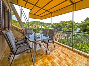 Balkón nebo terasa v ubytování Apartment Tanja