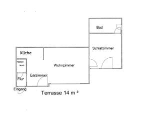a schematic diagram of a laboratory with the reactor at Ferienwohnung mit Parkplatz und Terrasse in Boppard +14 photos