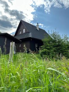 A garden outside Chata Drevenica Orava