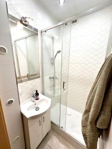 Kúpeľňa v ubytovaní Africa Apartment