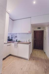 Kuchyň nebo kuchyňský kout v ubytování Apartament Blue Mare Pod Wiewiórką + 26 fotografií