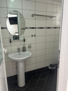 Koupelna v ubytování Spile Rooms Lukas