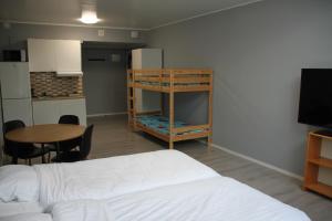 Postel nebo postele na pokoji v ubytování Hotell Salem