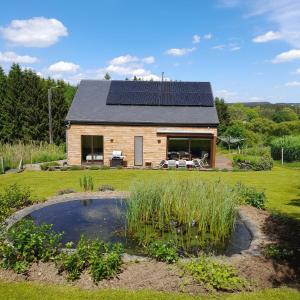 Zahrada ubytování Le gîte Pierre et Bois