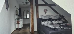 Χώρος καθιστικού στο SeenSucht & Urlaubsträume, Ferienwohnung "Strand-Romantik"