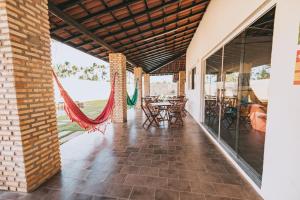 Balkón nebo terasa v ubytování UP2! HostelBAR CUMBUCO