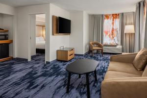 Oleskelutila majoituspaikassa Fairfield Inn & Suites by Marriott Columbus East