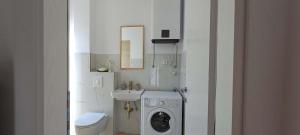 Koupelna v ubytování Apartments MISTEMI