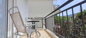 Balkón nebo terasa v ubytování Apartments MISTEMI