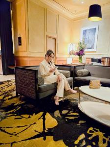 Posezení v ubytování Executive Hotel Le Soleil New York