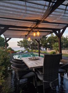 The swimming pool at or close to Villa Musa with private pool