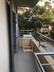 Balkón nebo terasa v ubytování Apartments Rafailović Ljubo