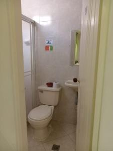 Koupelna v ubytování Hotel La Leyenda Vallenata
