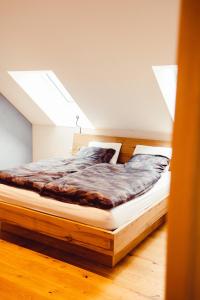 Ferienhaus Gîte Al Scheier Tarchamps客房内的一张或多张床位