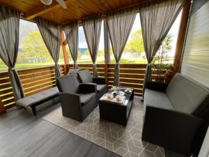 Χώρος καθιστικού στο Mobile home T&N - Camp Velenje