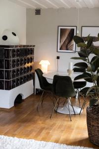 Posezení v ubytování Ferienhaus Flying Roots Wackersberg