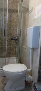 Koupelna v ubytování Apartmani Romansa Perucac