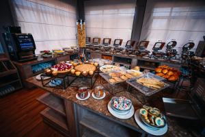 a buffet line with many different types of food at 555 Hotel Clubbing Adults Only in Marrakesh