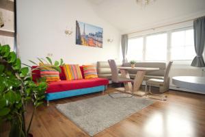 Istumisnurk majutusasutuses Appartement Dominik