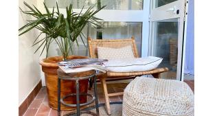 Patio nebo venkovní prostory v ubytování Suite con giardino Ravenna