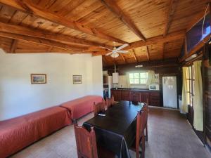 Kuchyň nebo kuchyňský kout v ubytování Complejo Costario