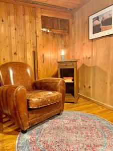 Posezení v ubytování Ferme Pasquier - Farmhouse with panoramic view - 1000 m2 garden