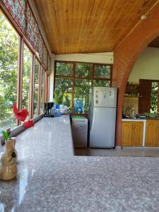 Kuchyň nebo kuchyňský kout v ubytování Finca El Paraíso