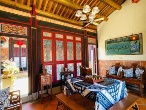 Posezení v ubytování Grace Homestay