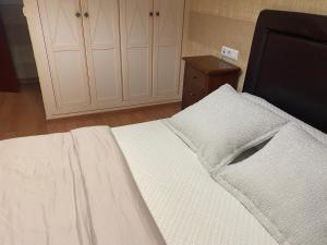 Postel nebo postele na pokoji v ubytování Bonito Apartamento con wifi y patio