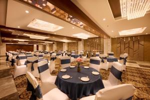 Posezení v ubytování Delite Sarovar Portico Faridabad